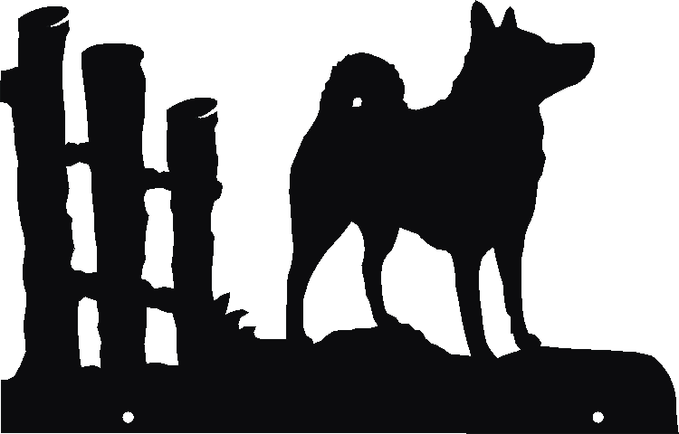 Elkhound Hanging Signs