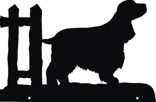 English Cocker Docked Hanging Signs