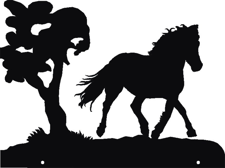 Eriskay Pony Hanging Signs