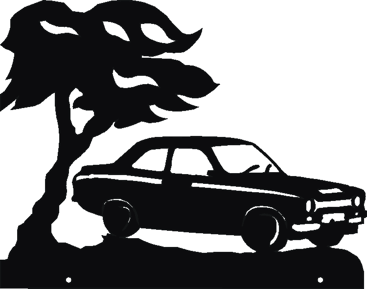 Escort Hanging Signs
