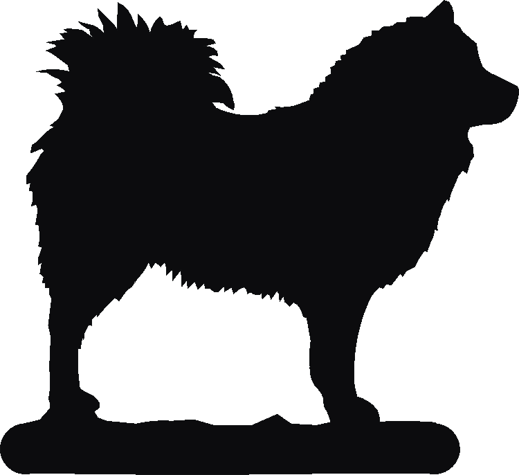 Eurasier Book Ends