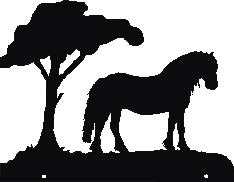 Fell Pony Hanging Signs