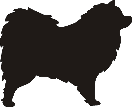 Finnish Lapphund Silhouettes