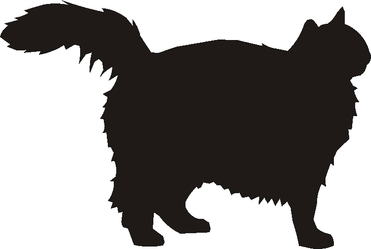Fluffy Silhouettes