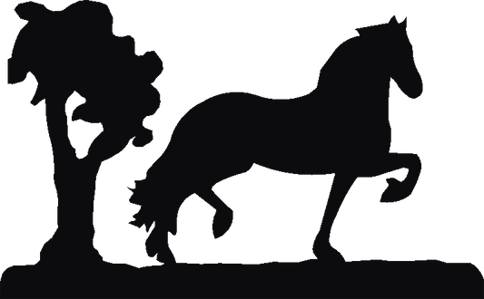 Friesian Horse Weathervane