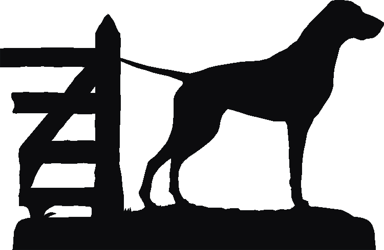 German Shortcoat Pointer Rosette Runner
