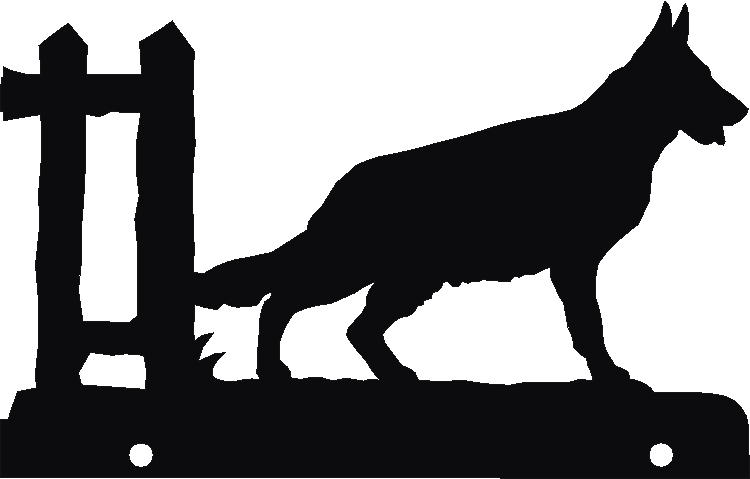 German Shepherd Hanging Signs