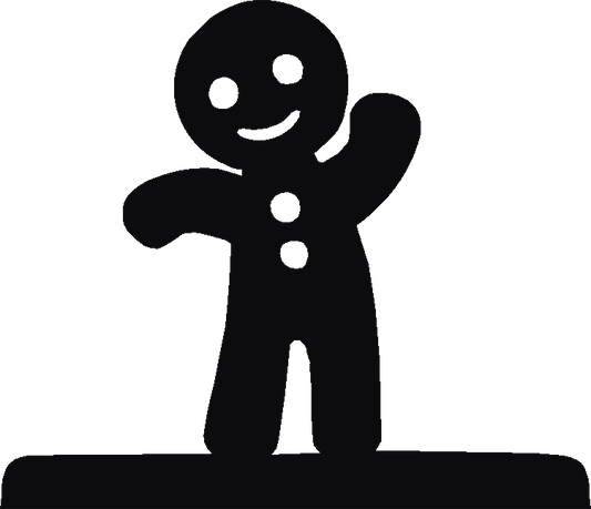 Gingerbread Man Loo Roll Holder