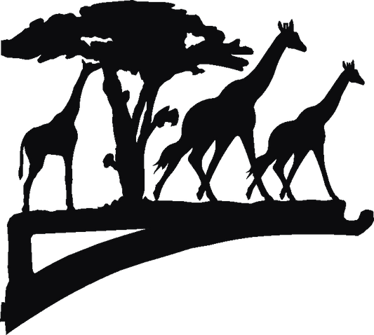 Giraffe Hanging Brackets