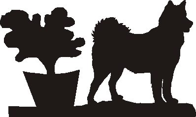 Greenland Dog Hanging Signs