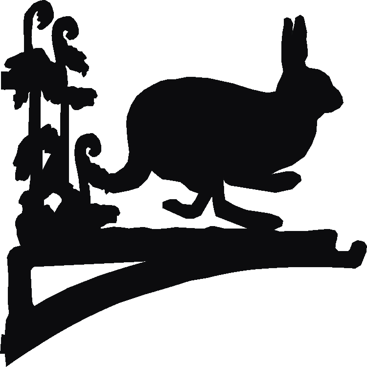 Running Hare Hanging Brackets