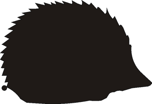 Hedgehog Silhouettes