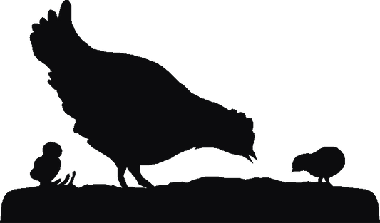 Hen Silhouettes