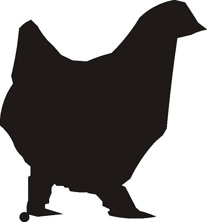 Hen Verge Sign