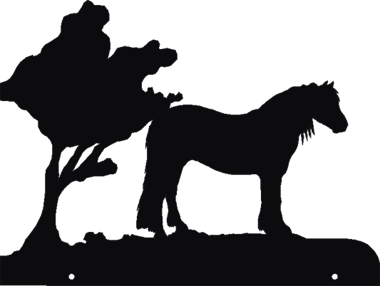 Highland Pony Hanging Signs