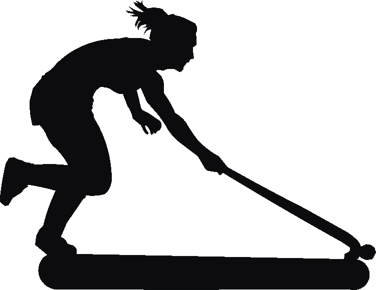 Hockey Womens Door Knocker