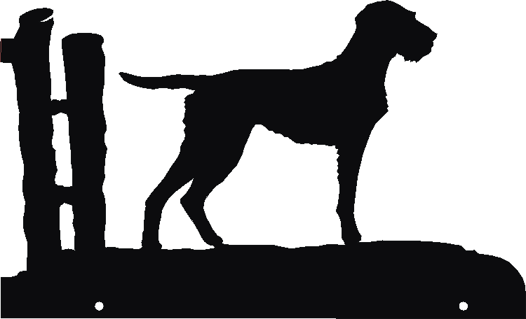 Hungarian Wire Vizsla Hanging Signs