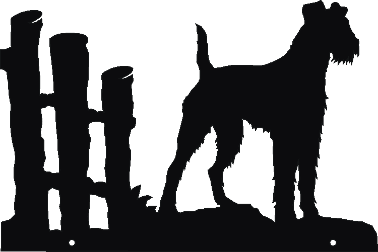 Irish Terrier Hanging Signs