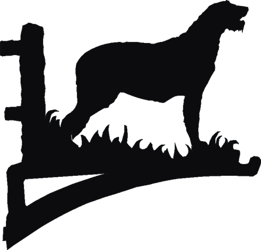 Irish Wolf Hanging Brackets