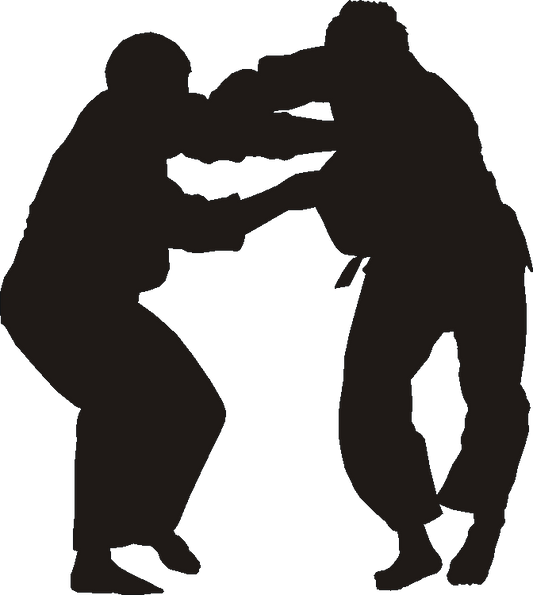 Judo Silhouettes