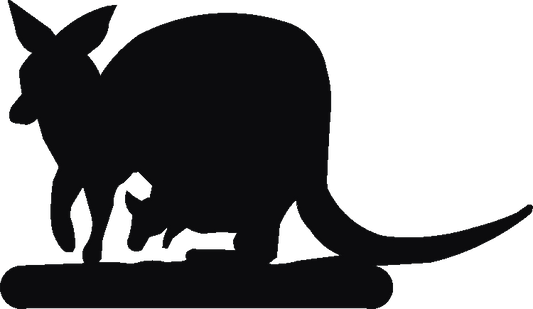 Kangaroo Silhouettes