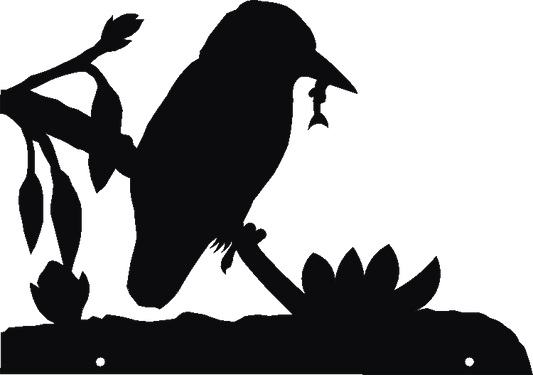 Kingfisher Hanging Signs