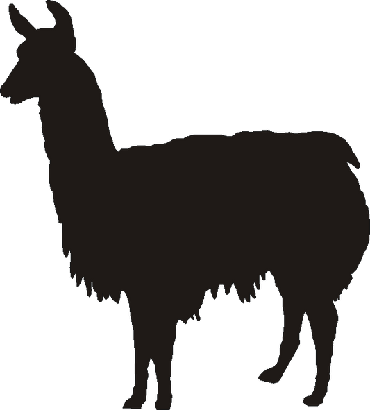 Llama Yorkshire Sign