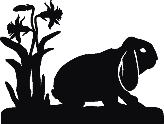 Lop Rabbit Weathervane