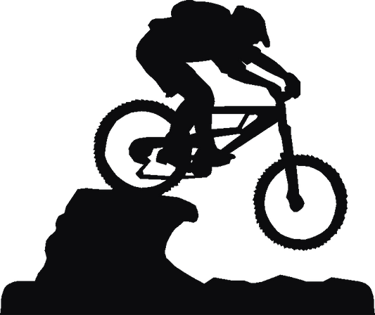 Mountain Biking Silhouettes