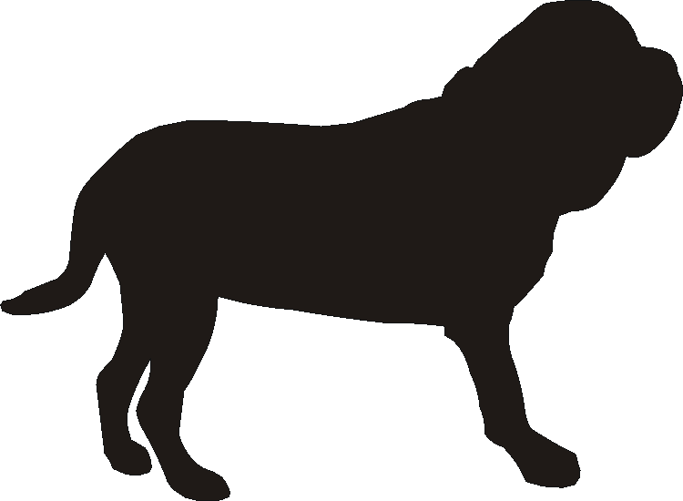Neapolitan Mastiff Motif Baskets