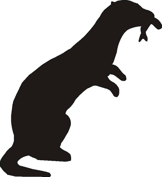 Otter Silhouettes