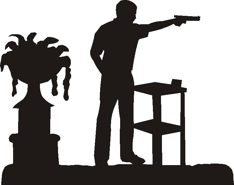 Pistol Shooting Rosette Runner