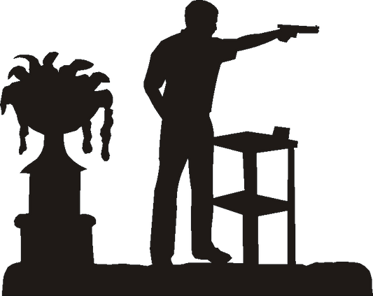 Pistol Shooting Coat Racks