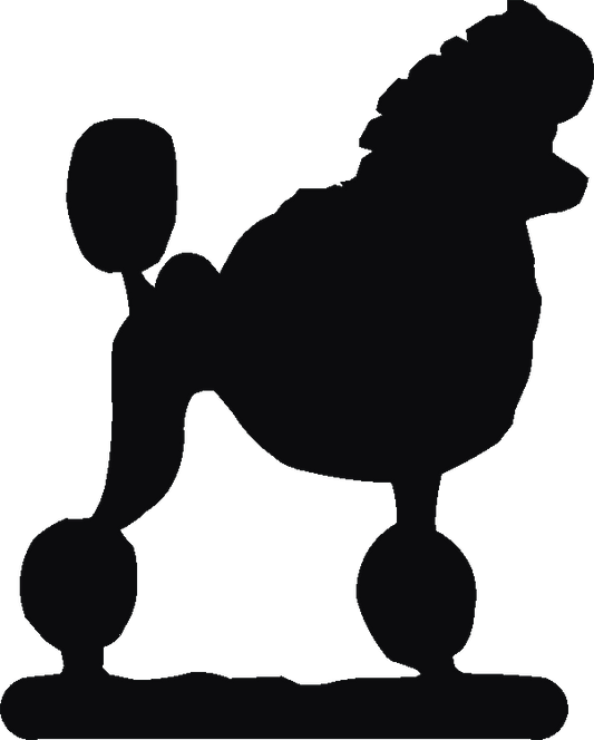 Poodle Show Cut Phone Stand