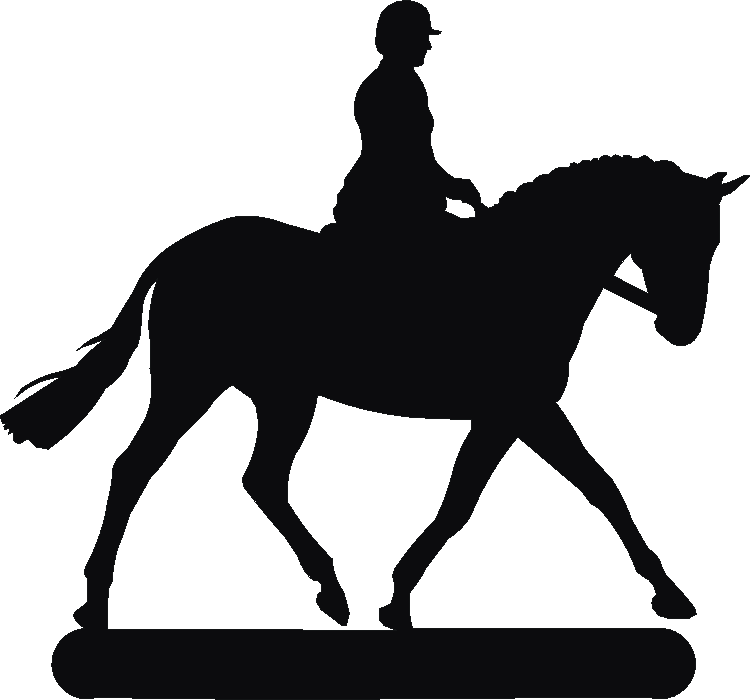 Riding Horse Book Ends