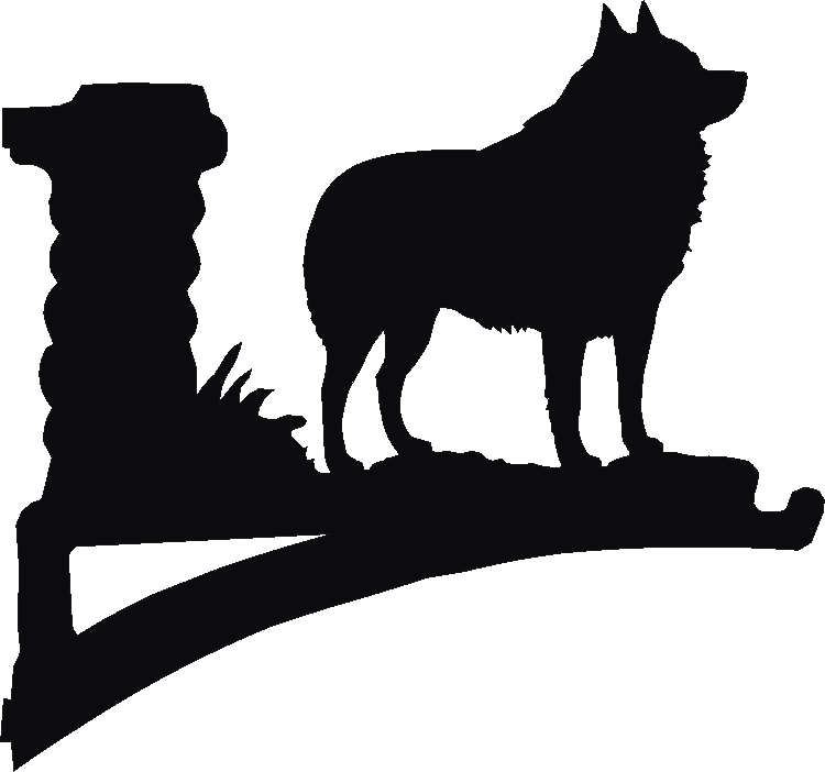 Schipperke Hanging Brackets