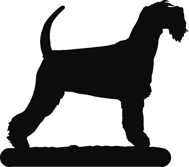 Schnauzer Phone Stand