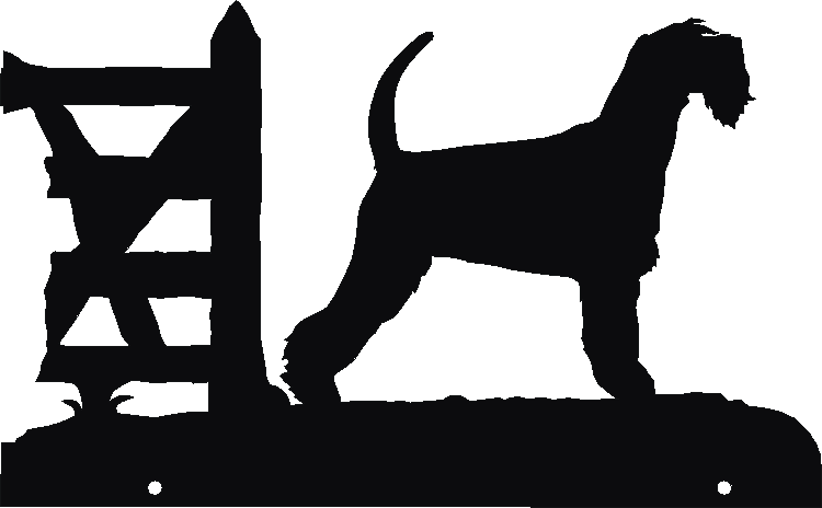 Schnauzer Hanging Signs