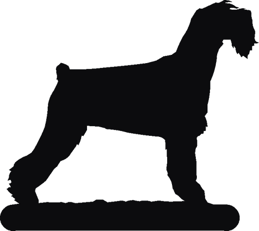 Schnauzer Docked Phone Stand