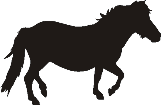 Shetland Pony Silhouettes