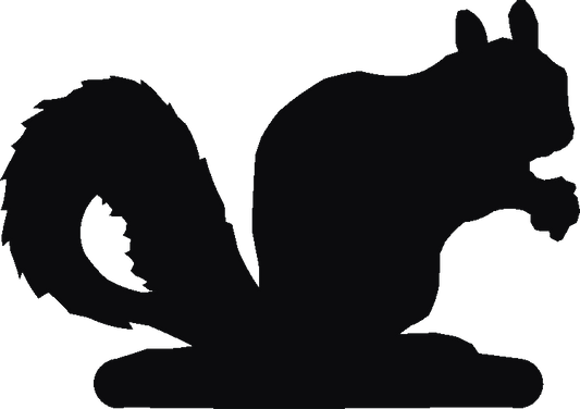 Squirrel Silhouettes