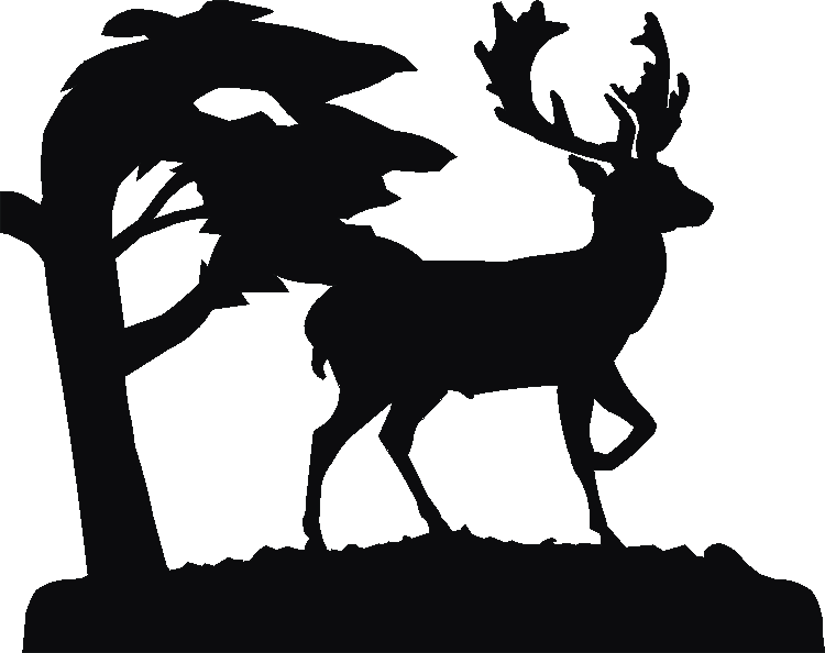 Stag Rosette Runner