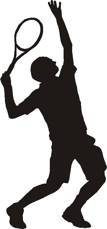 Tennis Men Tall Tumblers