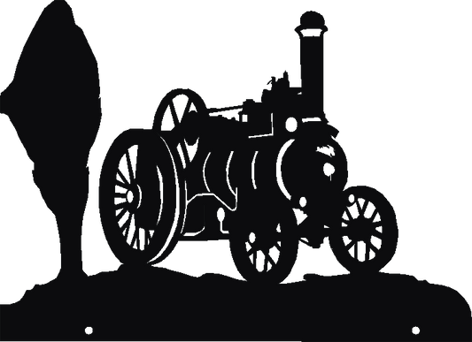 Traction Engine Hanging Signs