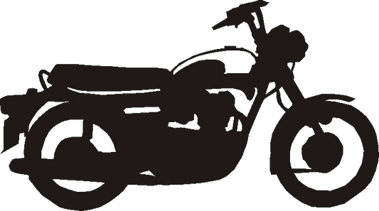 Triumph Bonnie Silhouettes