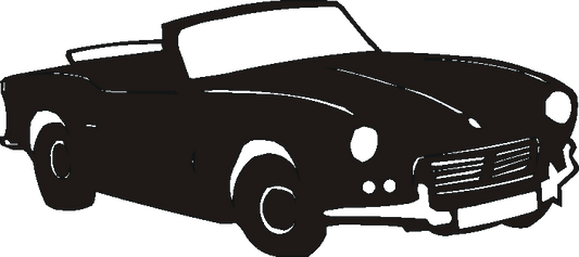 Triumph Spitfire Silhouettes