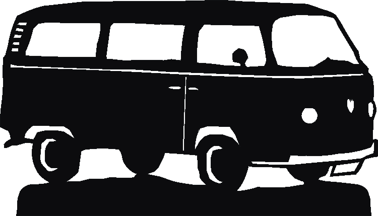 VW Bay Picture Plates