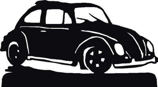 VW Beetle Silhouettes