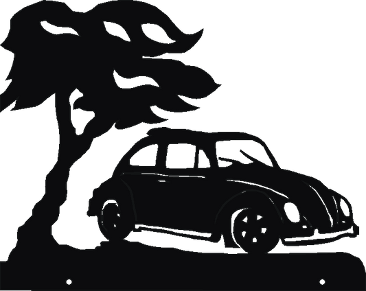 VW Beetle Hanging Signs