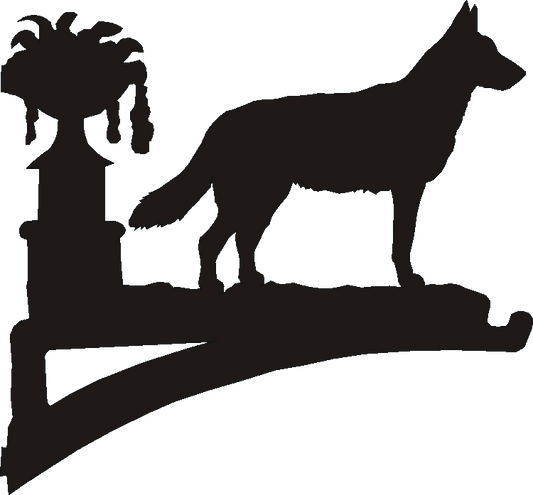 White Swiss Hanging Brackets